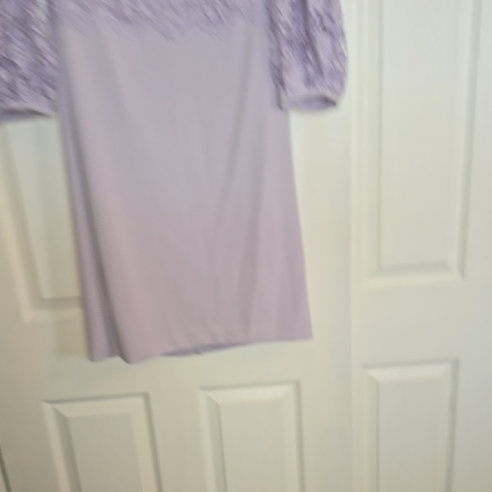 Lavender Lace Dress